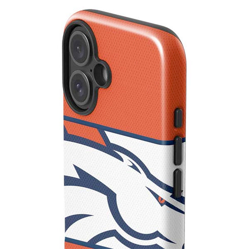 NFL Denver Broncos Zone Block iPhone 16 Plus Impact Case